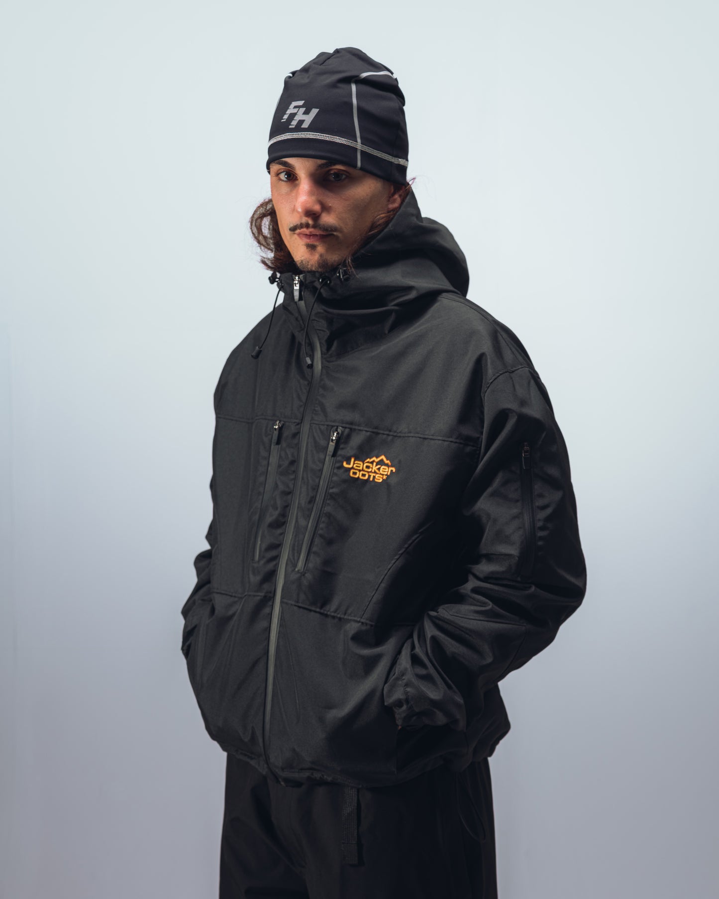 OLWEATHER JACKET - BLACK/YELLOW
