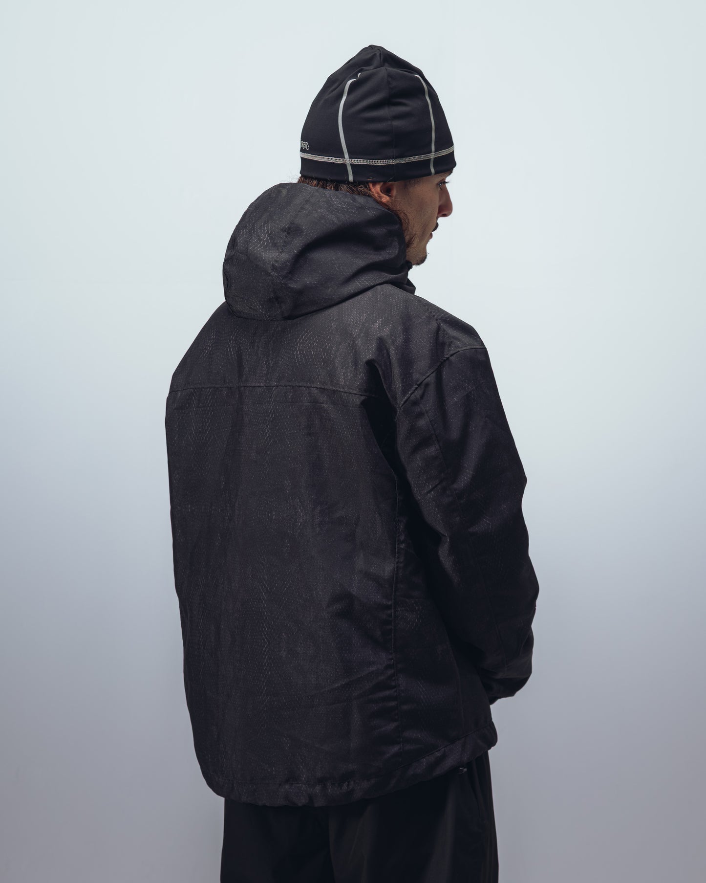 SNAKE OLWEATHER JACKET - BLACK