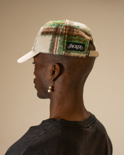 MOHAIR TARTAN CAP