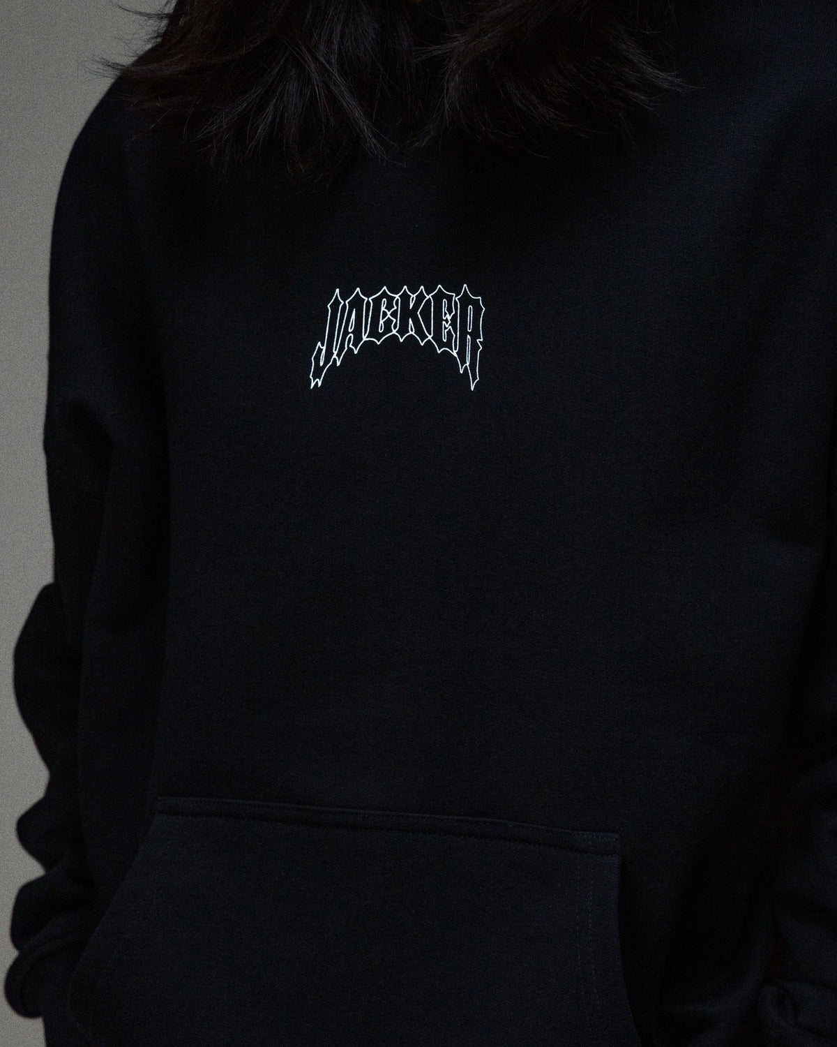 O'CLOCK BOYS Kapuzenpullover SCHWARZ