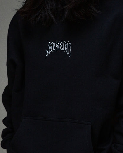 O'CLOCK BOYS Kapuzenpullover SCHWARZ