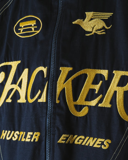 DOGGY RACING TRACK JACKET - BLACK