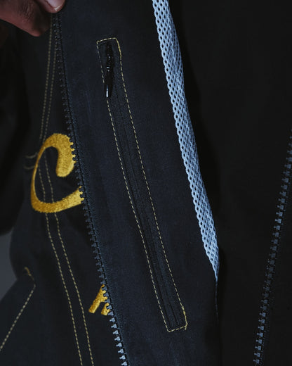 DOGGY RACING TRACK JACKET - BLACK