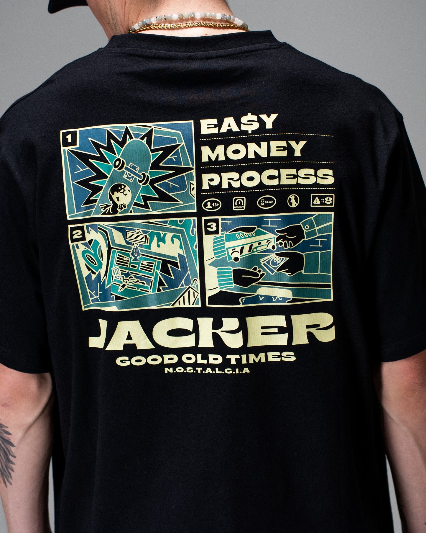 EASY MONEY T-SHIRT BLACK