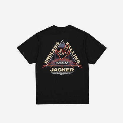 ENDLESS FALLING T-SHIRT BLACK