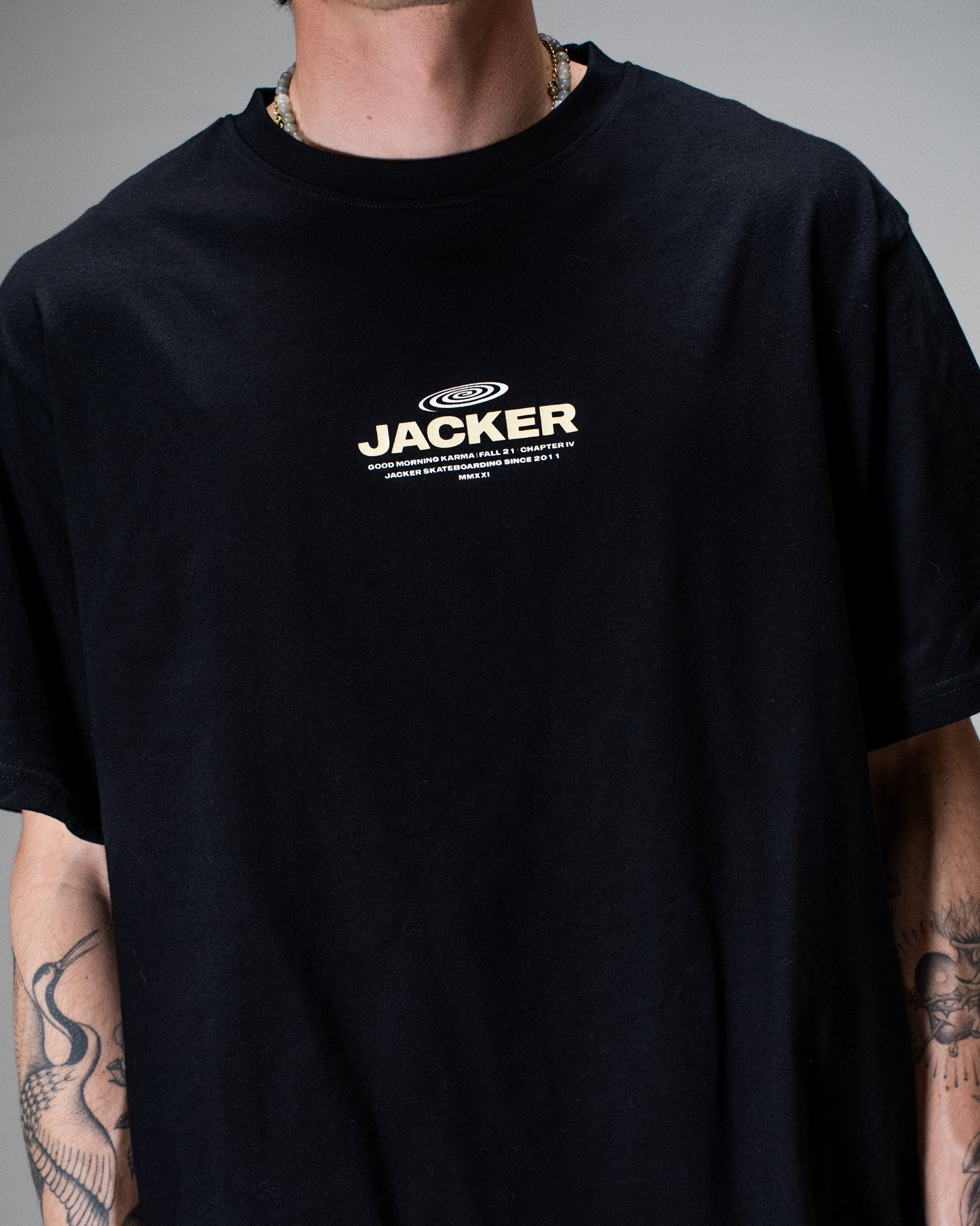 ENDLESS FALLING T-SHIRT BLACK