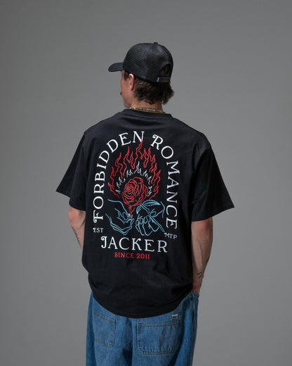 FORBIDEN ROMANCE T-SHIRT BLACK