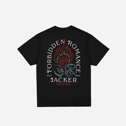 FORBIDEN ROMANCE T-SHIRT BLACK