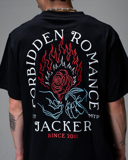 FORBIDEN ROMANCE T-SHIRT BLACK
