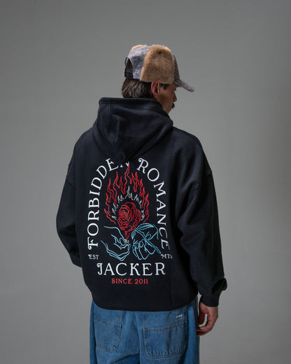 FORBIDDEN ROMANCE HOODIE BLACK