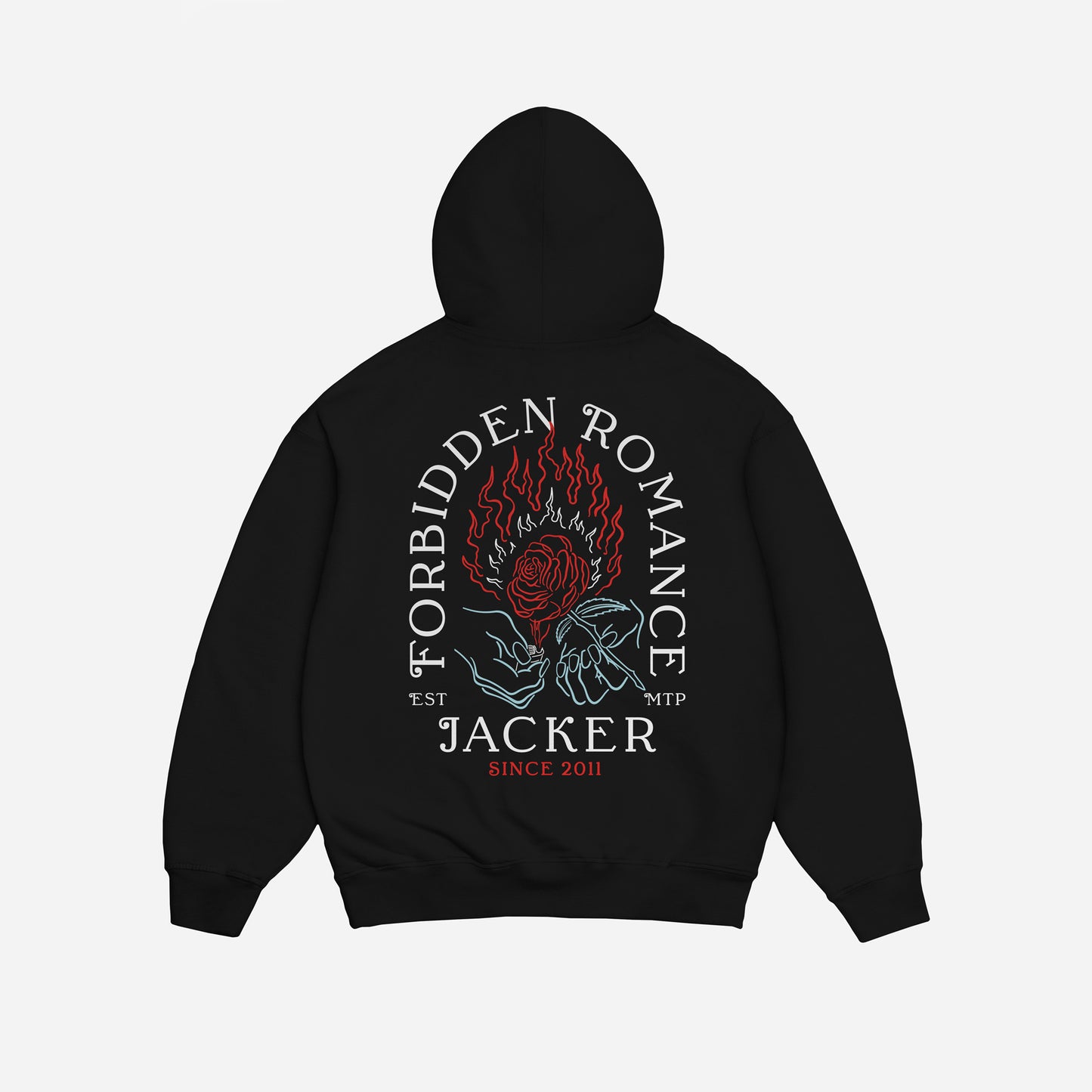 FORBIDDEN ROMANCE HOODIE BLACK