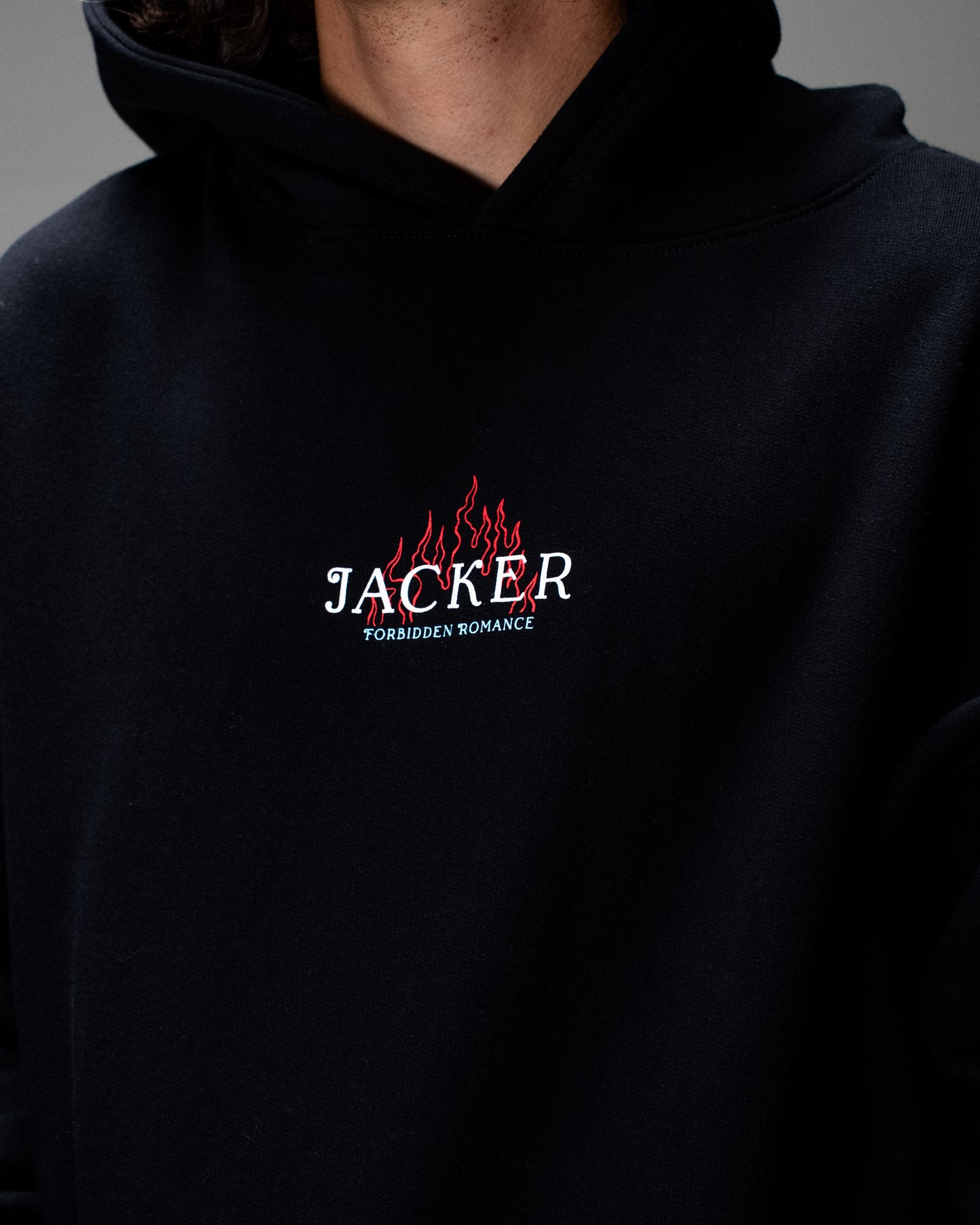 FORBIDDEN ROMANCE HOODIE BLACK