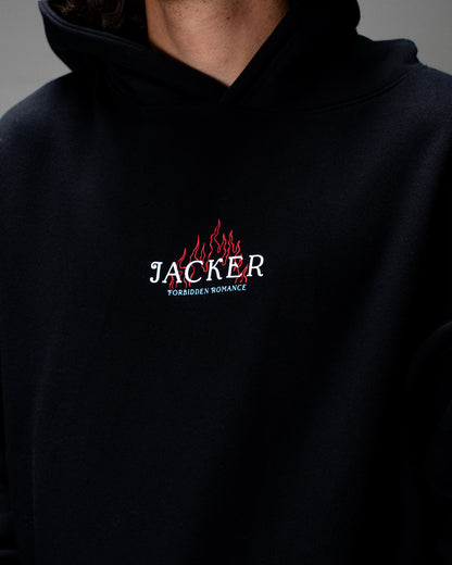 FORBIDDEN ROMANCE HOODIE BLACK