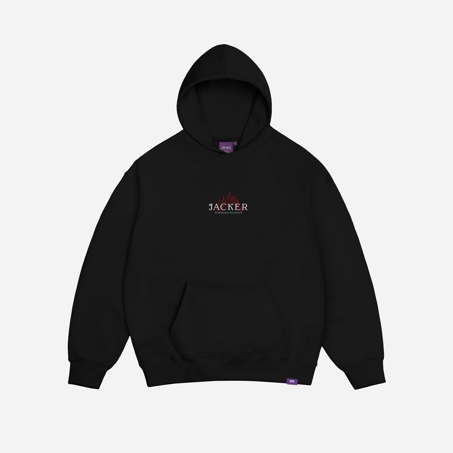 FORBIDDEN ROMANCE HOODIE BLACK