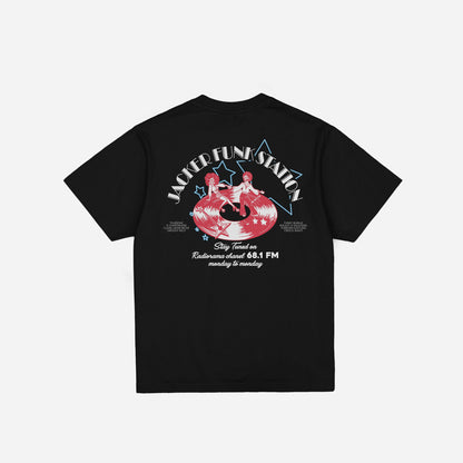 FUNK STATION T-SHIRT - BLACK