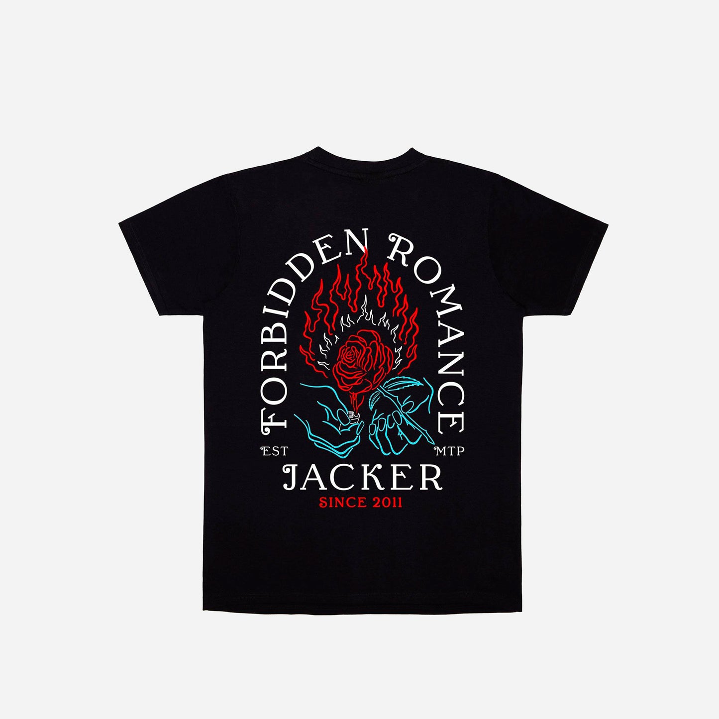 FORBIDDEN ROMANCE - T-SHIRT - BLACK