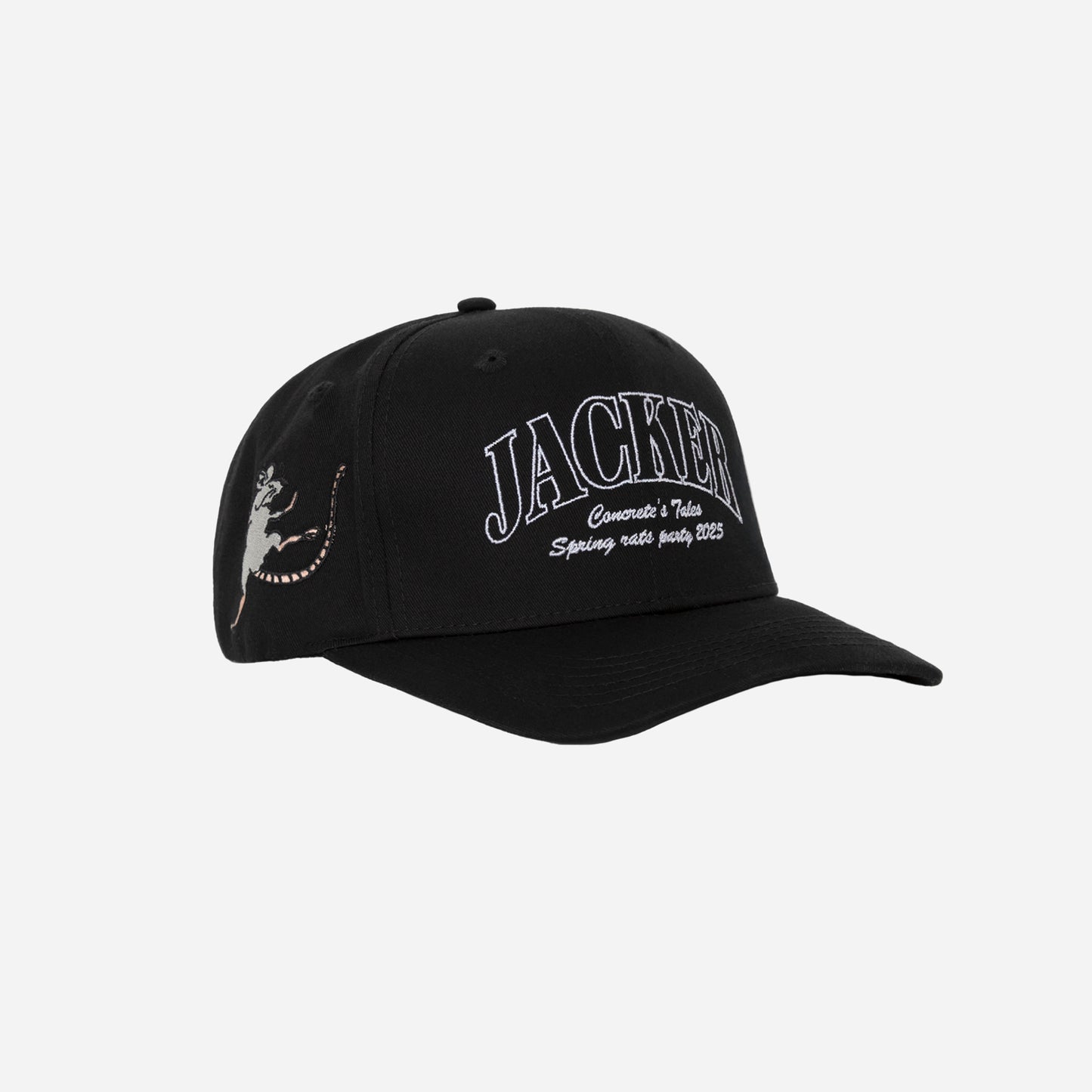 RATS PARTY SNAPBACK - BLACK