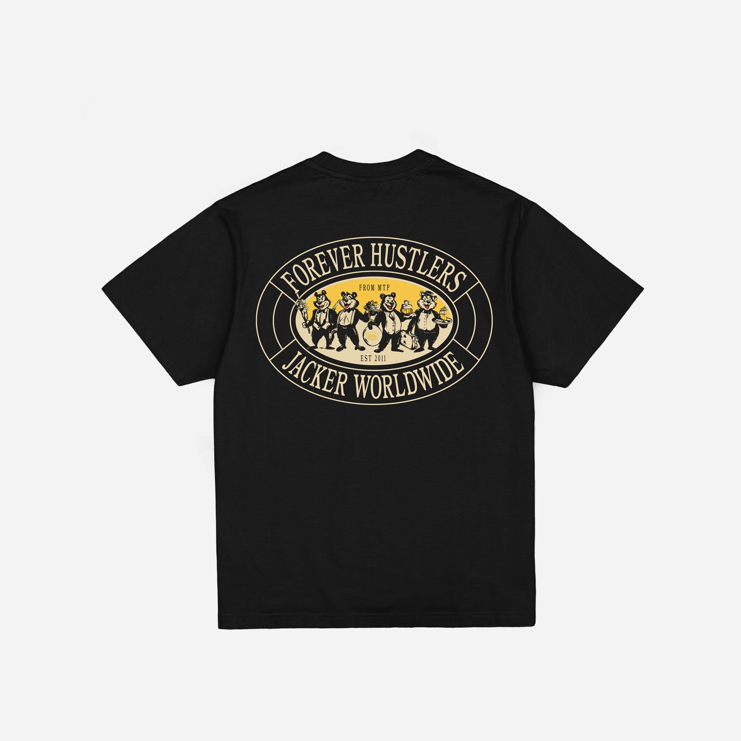 GOD FATHER T-SHIRT - BLACK