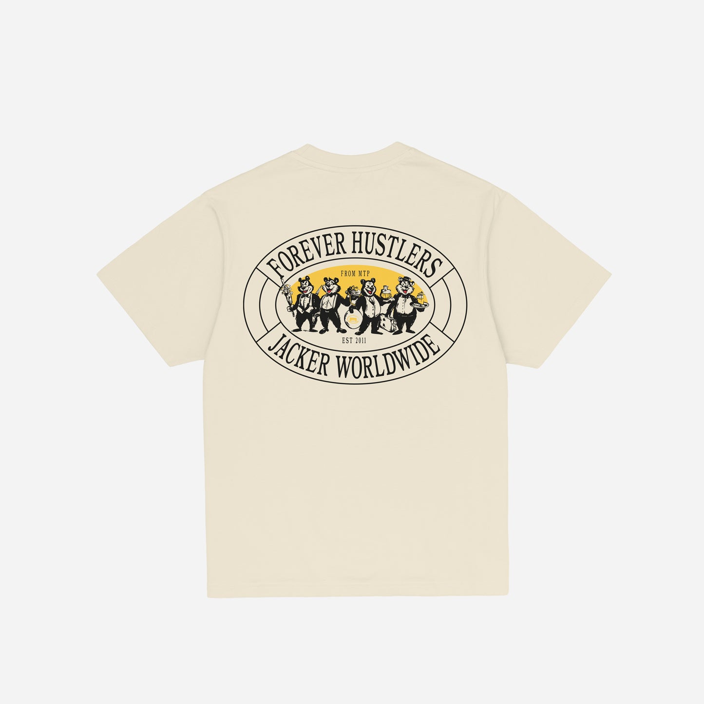 GOD FATHER T-SHIRT - BEIGE