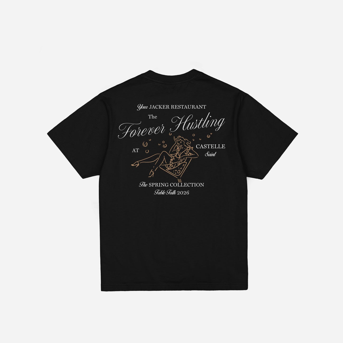 GRACE T-SHIRT BLACK