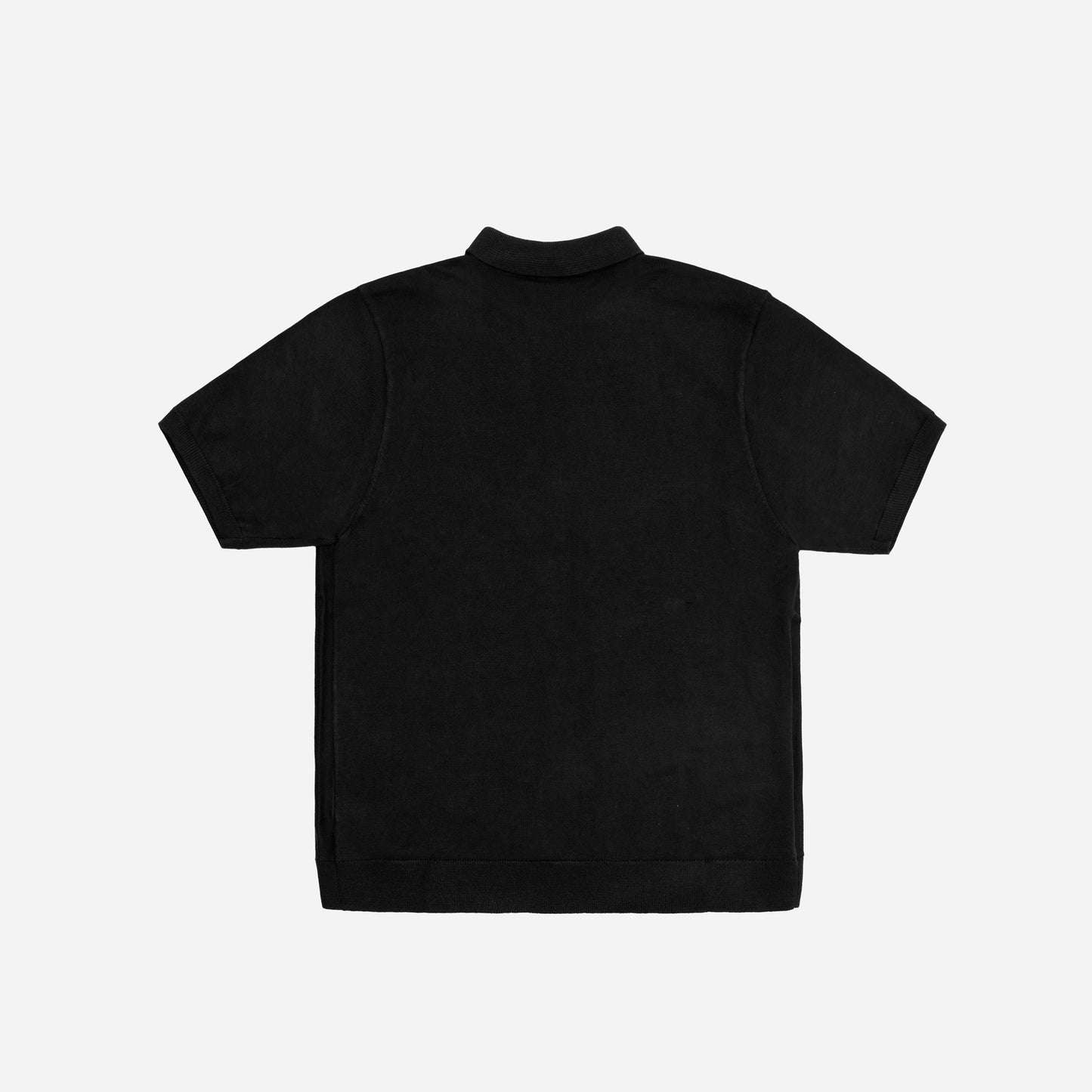 GRANDPA CARDIGAN SHIRT - BLACK