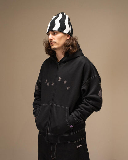 MIRROR MAZE HOODIE ZIP