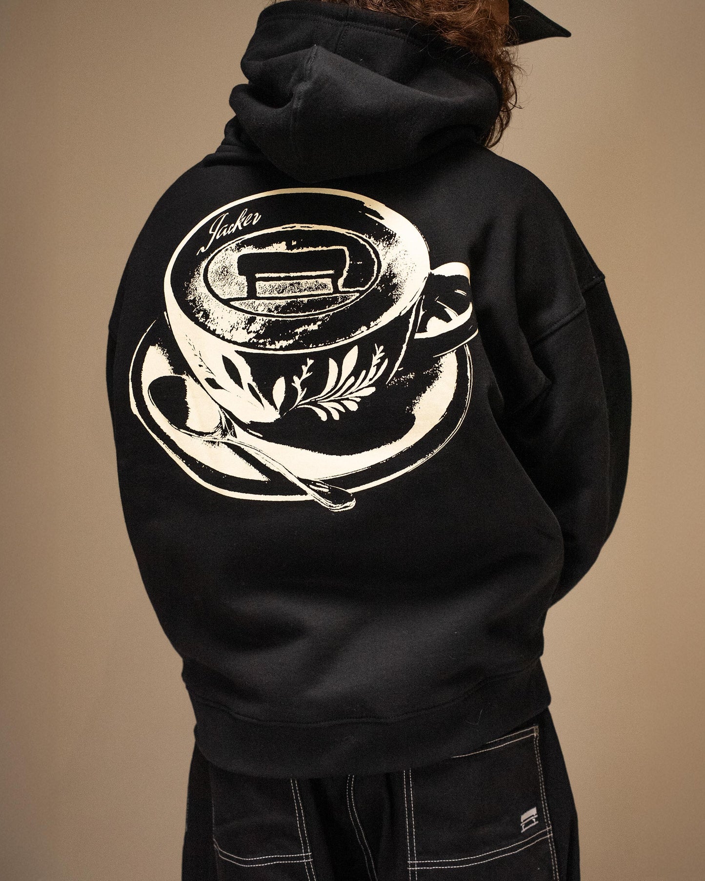 COFFEE TIME HOODIE BLACK