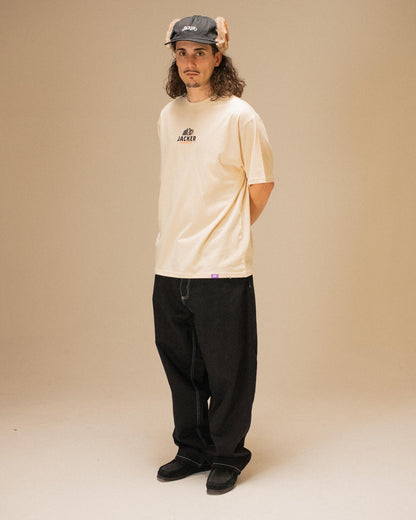 HATERS T-SHIRT BEIGE