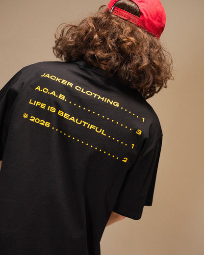 A.C.A.B T-SHIRT BLACK