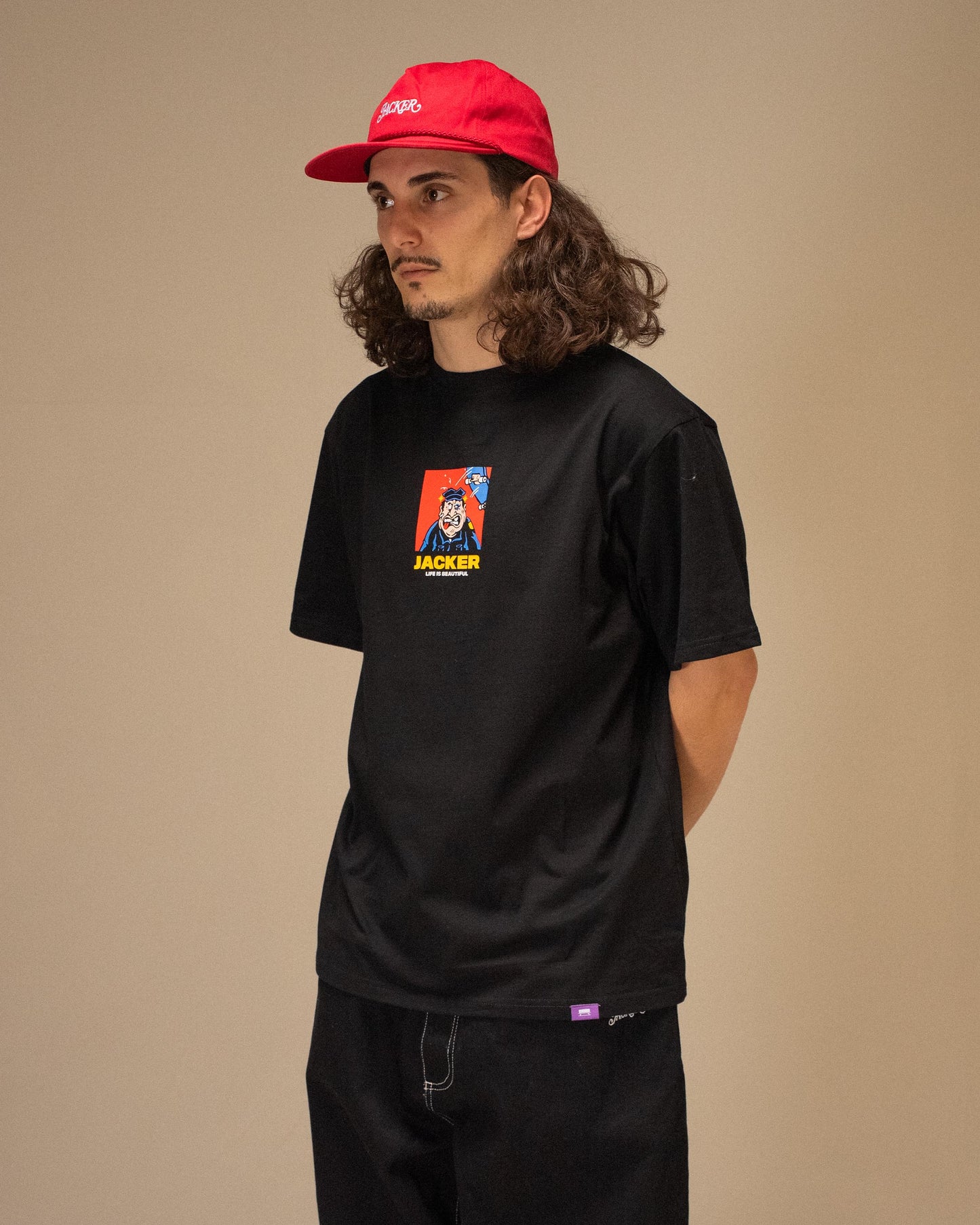 A.C.A.B T-SHIRT BLACK