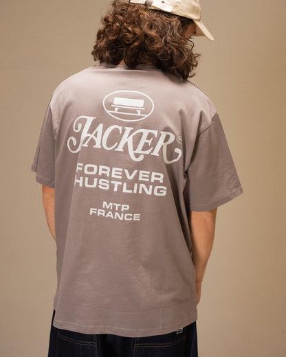 COLLECTIVE LOGO T-SHIRT PURPLE