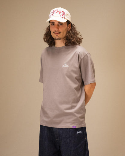 COLLECTIVE LOGO T-SHIRT PURPLE