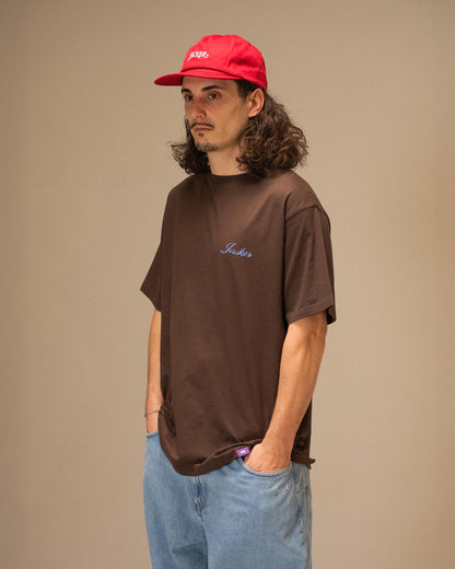 COFFEE TIME T-SHIRT BROWN