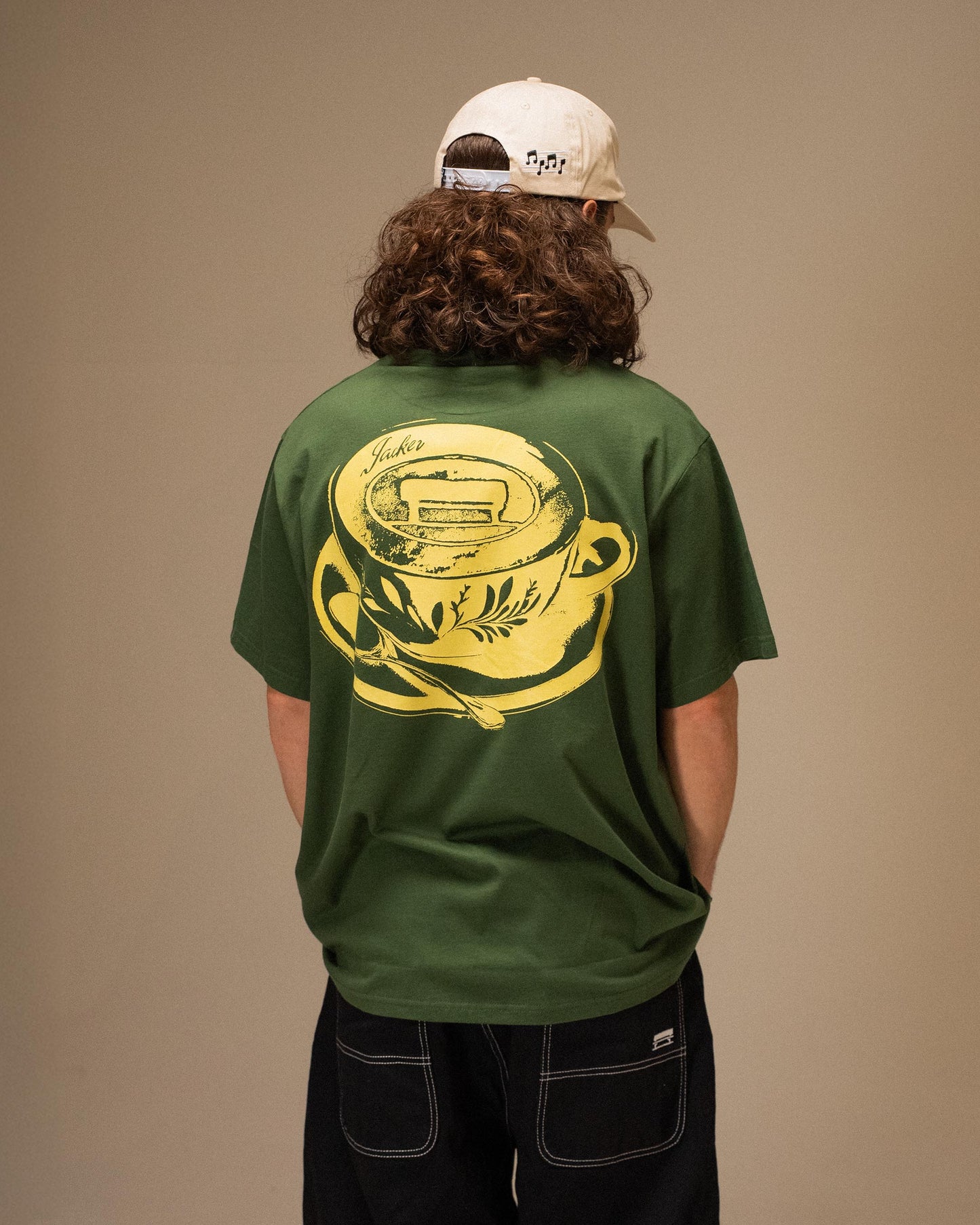 COFFEE TIME T-SHIRT GREEN
