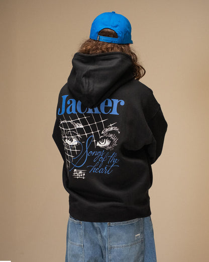 MIGHTY BLUE HOODIE BLACK