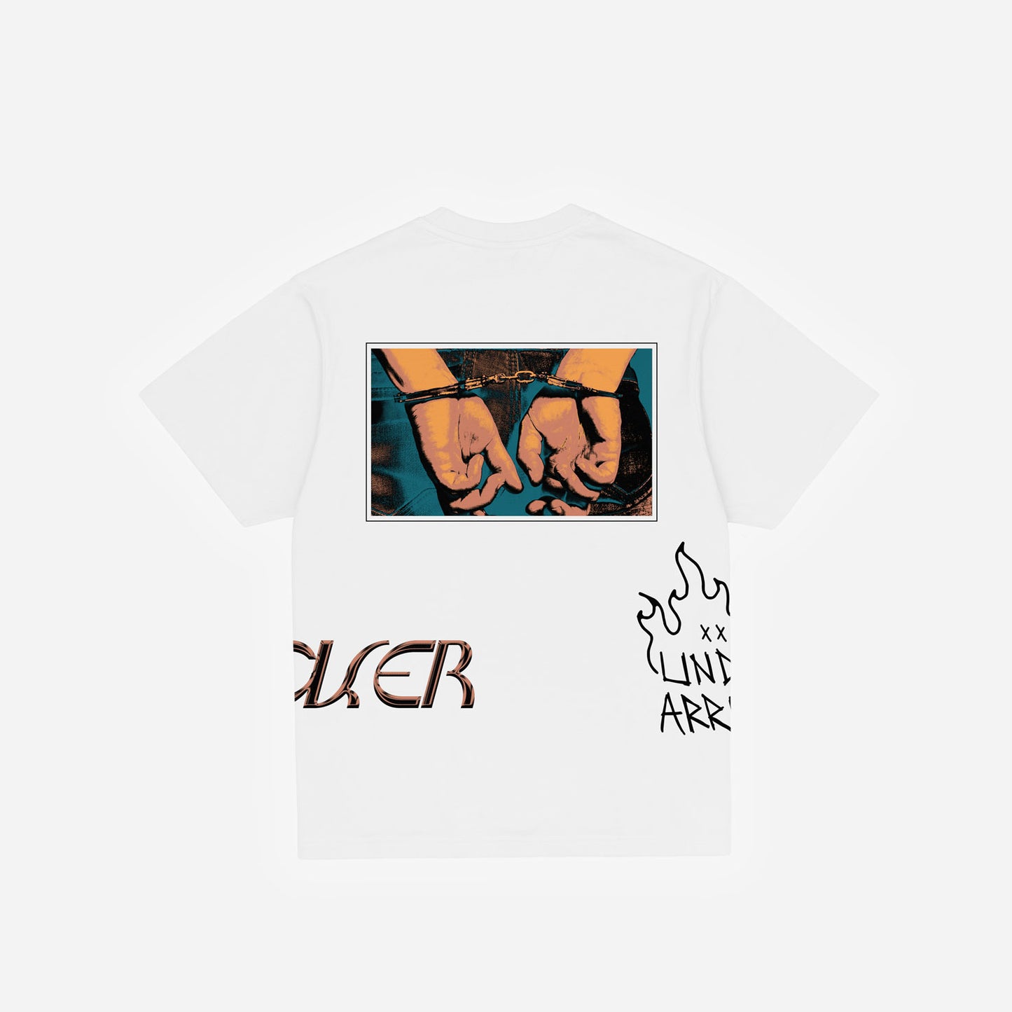 HANDCUFFS T-SHIRT WHITE