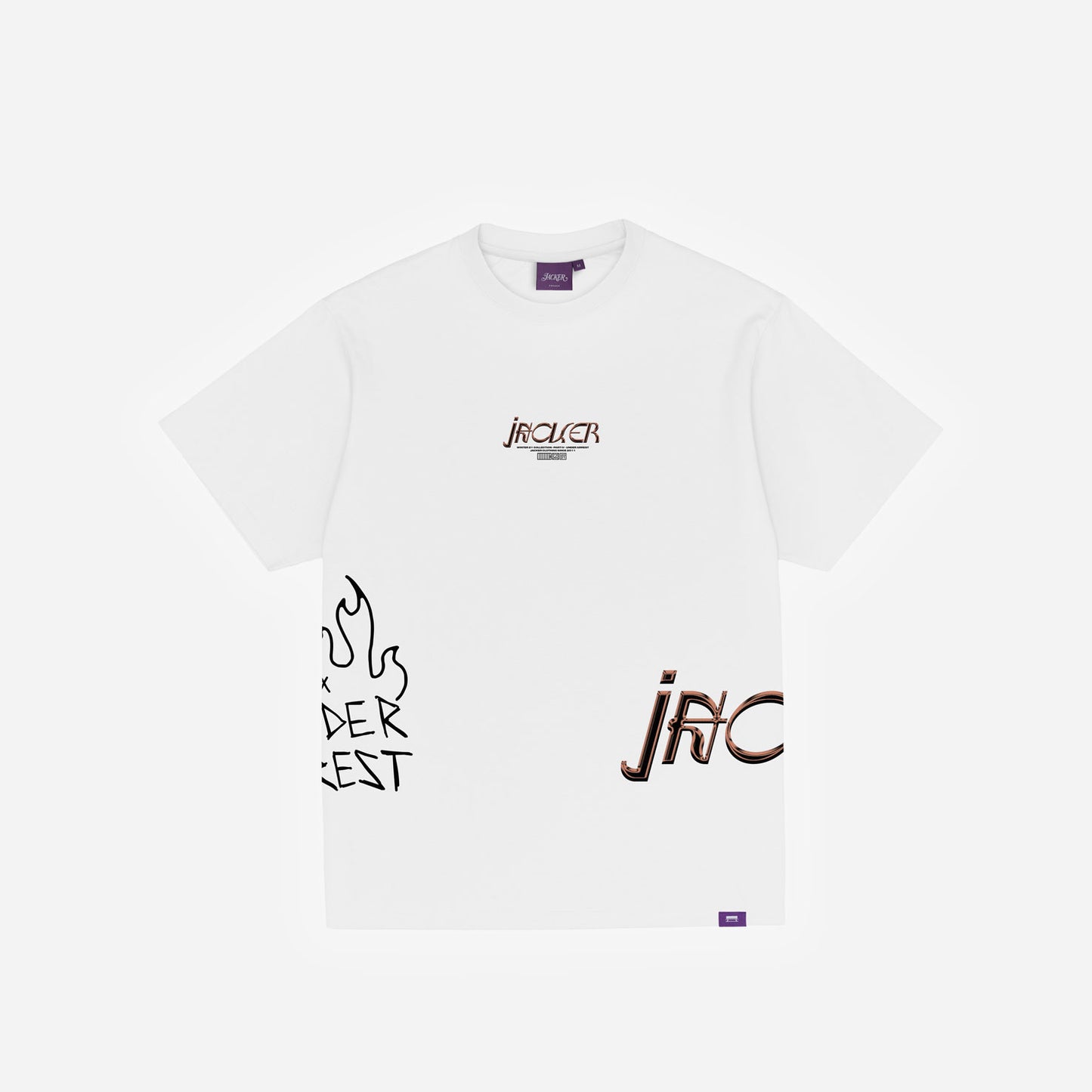 HANDCUFFS T-SHIRT WHITE