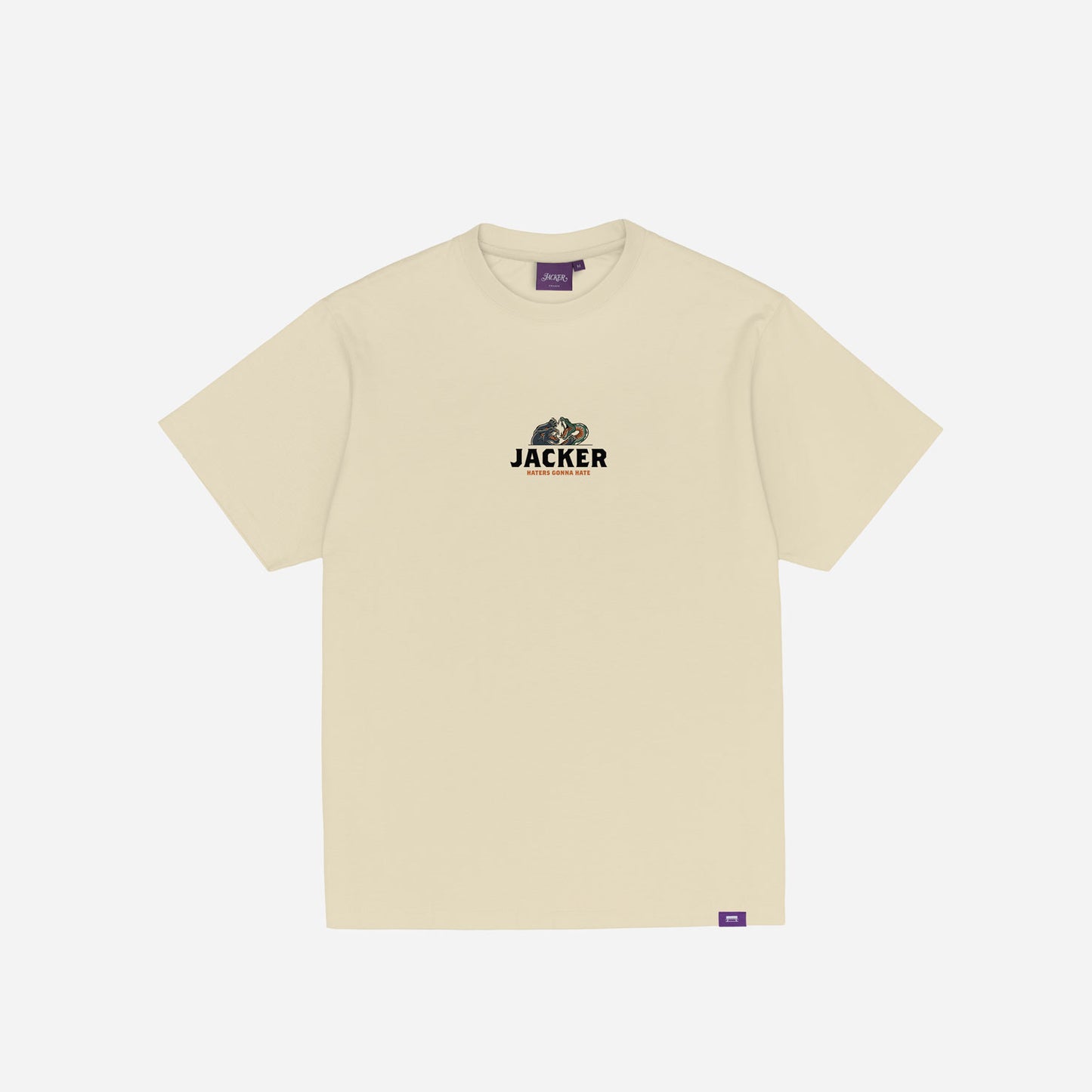 HATERS T-SHIRT BEIGE