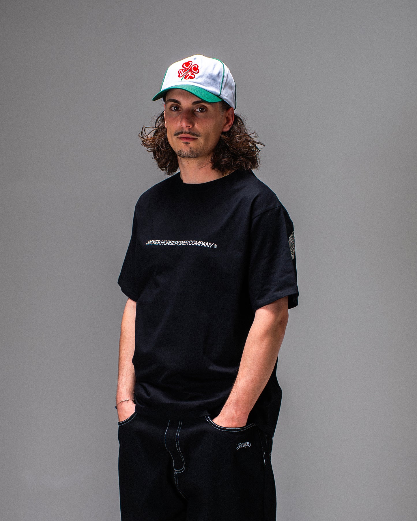 HORSE POWER T-SHIRT BLACK
