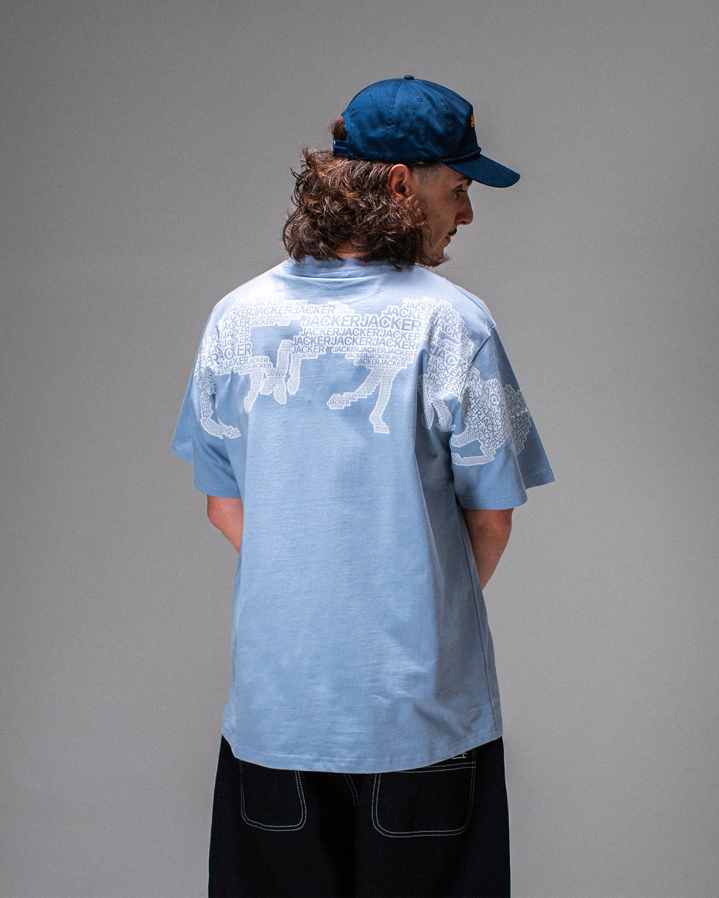 HORSE POWER T-SHIRT BLUE