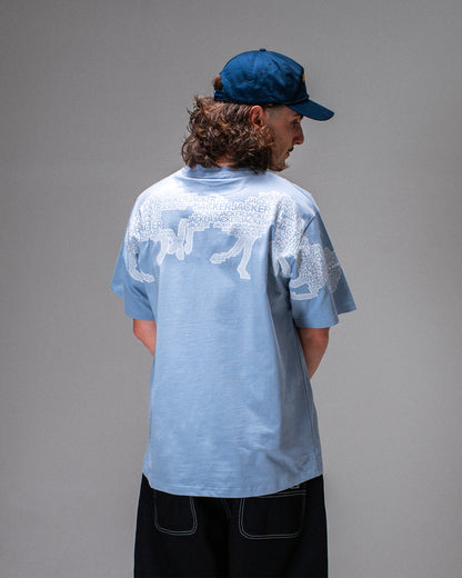 HORSE POWER T-SHIRT BLUE