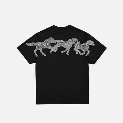 HORSE POWER T-SHIRT BLACK