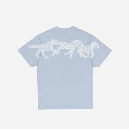 HORSE POWER T-SHIRT BLUE