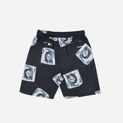 ICE CUBE - BOARDSHORT - BLACK