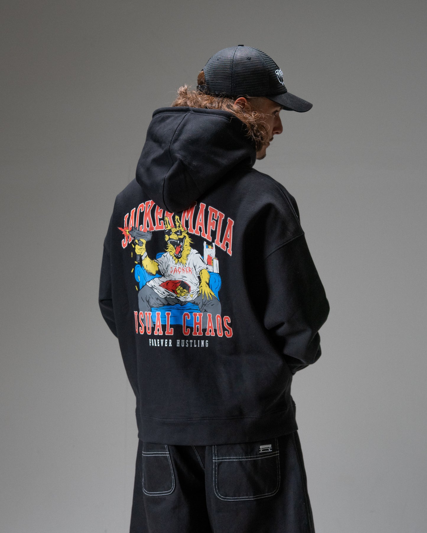 INSTINCT HOODIE BLACK