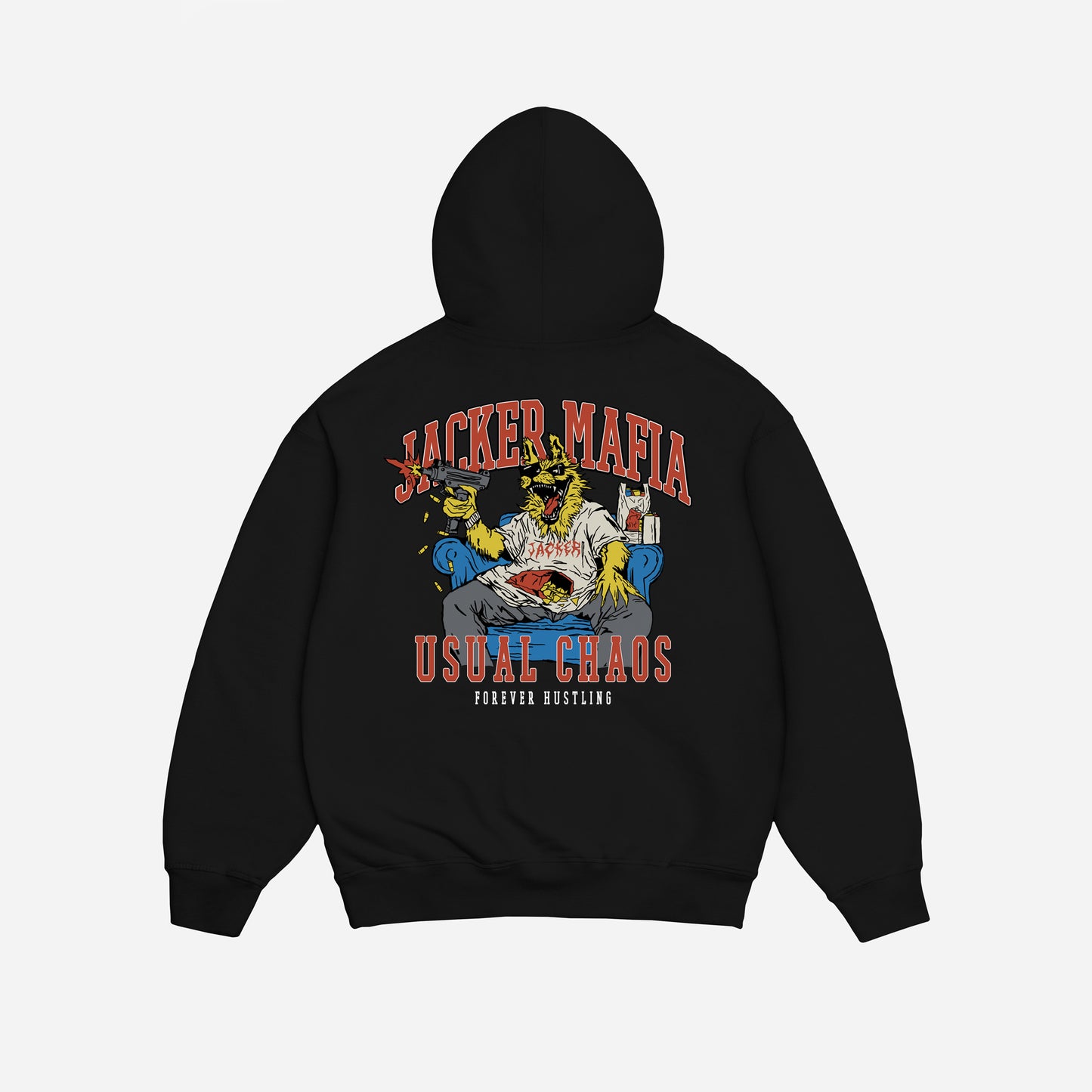 INSTINCT HOODIE BLACK
