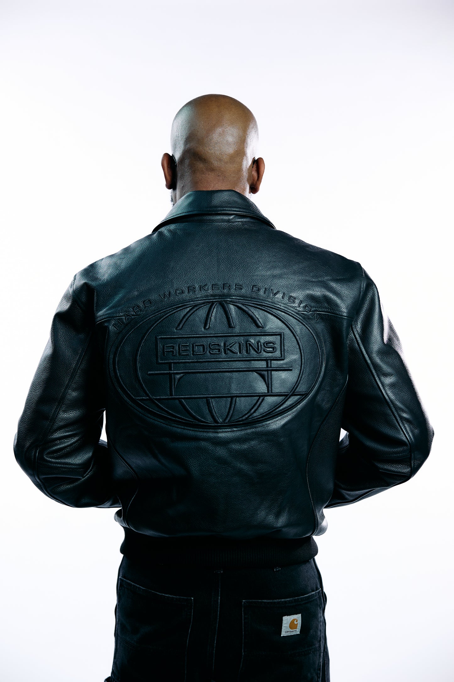 JACKET LEATHER REDSKINS X JACKER