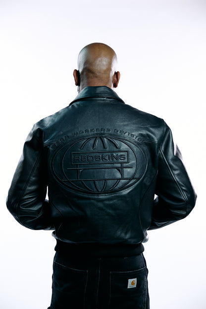 JACKET LEATHER REDSKINS X JACKER