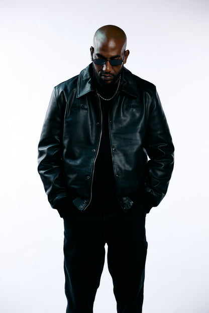 JACKET LEATHER REDSKINS X JACKER