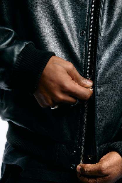 JACKET LEATHER REDSKINS X JACKER
